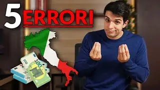 5 ERRORI Finanziari che facciamo in Italia (e che ci costano cari)