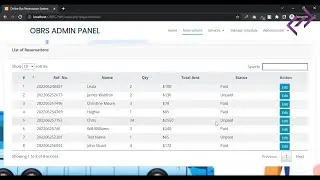 Online Bus Reservation System Project in PHP MySQL with Source Code - CodeAstro