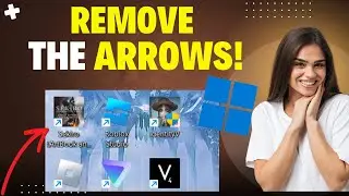 How to Remove Arrows from Desktop Shortcut Icons in Windows 10 & 11 | Easy Fix! 🔧