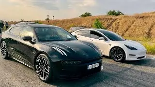 НАГНЁТ ли Китайский Zeekr 001  Tesla 3 Performance ?