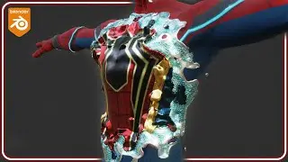 Advanced Suit Up Made Easy with Blender Geometry Nodes