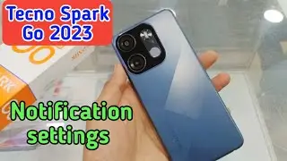 Hide Notification In Tecno Spark Go 2023, Notification Of In Tecno Spark Go 2023,