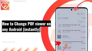 How to Choose & Set a NEW Default PDF Reader on Android (EASY!)