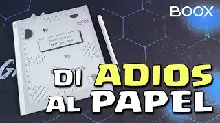 Di ADIOS al PAPEL con este CUADERNO DIGITAL | BOOX Go 10.3