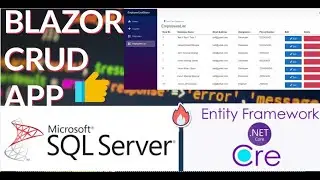 BLAZOR CRUD OPERATION USING SQL SERVER. HOW TO CREATE CRUD APP IN BLAZOR USING SQL SERVER .NET 7.0