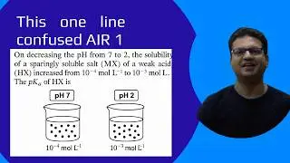 JEE ADVANCED 2023 Problem || Ionic Equilibrium