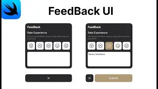 SwiftUI Send A Feedback With Animation