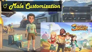 Male Character Customization | My Time at Sandrock