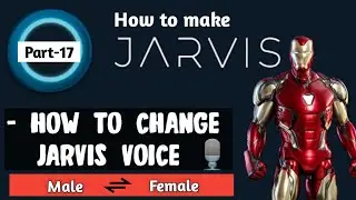 how to change voice in pyttsx3 module of python | How to make jarvis in python part-17 | AviUpadhyay