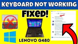 Lenovo G480 Keyboard Not Working || keyboard keys working as shortcuts