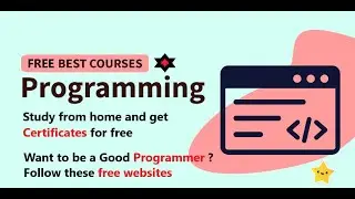 how to learn programming for free - Free programming certification courses