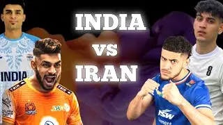 Aslam Inamdar INDIA  vs IRAN Mohammad Shadlu  Kabaddi Match ll Asion Games | Pro Kabaddi 2024