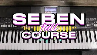 PART 1 : PIANO SEBEN FULL COURSE,FOR BIGGINERS,INTERMEDIATE AND PROFESSIONALS.ONE MAN BAND TUTORIAL