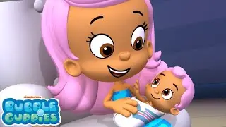 Meet Mollys Baby Sister! 🍼 | Bubble Guppies