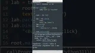 How to create labels in a GUI with Python