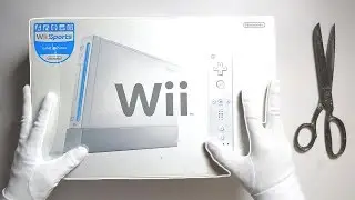 NINTENDO WII UNBOXING! Original White Backwards Compatible Console