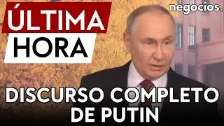 ÚLTIMA HORA | DISCURSO COMPLETO DE PUTIN EN CHINA: “Occidente nos engañó hace un año y medio”