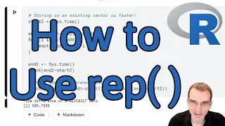 How To Use rep() in R