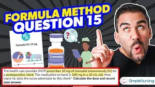 Walkthrough a Formula Method Practice Question - Question #15