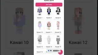 Kawaii world New girl Skins | download