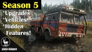 ALL Upgrades New TATRA Trucks (Don Region DLC) 2 New Maps SnowRunner Season 5