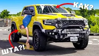 Прокатился на трёхтонном американском пикапе по Великобритании!