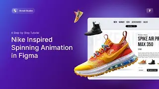 Nike Spinning Animation in Figma