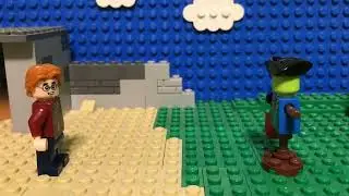Мультфильм LEGO Остров сокровищ 2 (сцена с чучелом из игры Остров сокровищ)