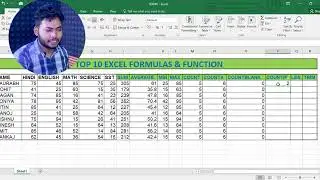 Top 10 Excel Formulas with Examples | Formula and Functions in  MS Excel #excel #top10