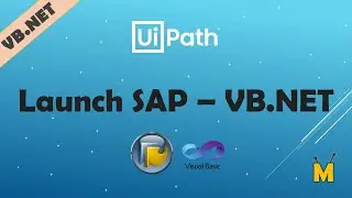 UiPath | Launch SAP | How to launch SAP with VB.Net Code | Start SAP | Run SAP | Open SAP | SAP P2Z