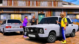 ОПЕРСКАЯ ЕЗДА В GTA 5 - НАШЛИ НА СВАЛКЕ МОЮ СЕМЕРКУ УРБАН! ВЕРНУЛ ЛЕГЕНДАРНЫЙ ВАЗ 2107! 🌊ВОТЕР