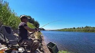 Вот это загиб!!! В этой яме полно рыбы. Рыбалка на реке Ахтуба 1 часть.