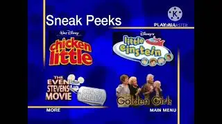 Sneak Peeks Menu to SpongeBob SquarePants Meets Dora the Explorer 2005 DVD (what if?!)