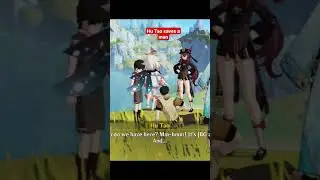 Hu Tao saves a man #shorts