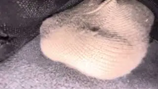 Giantess Erin Puts tiny in her Sock and Shoe