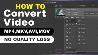 Convert Video to mp4 or How to change Video file to mp4 HD 1080p or 4K Video/ Without Losing Quality