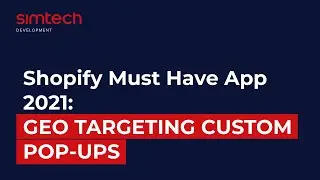 Shopify Must Have App 2021: Geo Targeting Custom Pop‑Ups | Boost sales