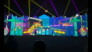 Schlosslichtspiele Karlsruhe 2023 - 80's Flash - Maxin10sity (Projection Mapping 4K)