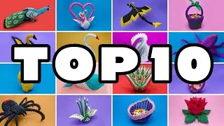 The MOST Interesting 3D Origami Designs of 2020