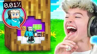 Ich PRANKE mit 100% KLEINSTES HAUS in einer BAU CHALLENGE! in Minecraft