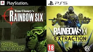 Rainbow Six PlayStation Evolution (1998-2022)