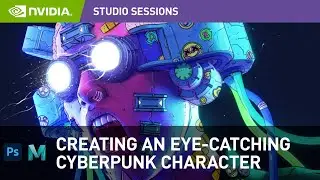 How to Create a Cyberpunk Character in Daz Studio, Photoshop, and Maya w/ Nick Sullo