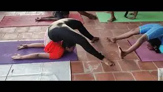 PRAGNYA YOGA ACADEMY poorna salabasana competition practice