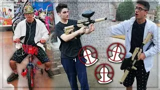 TK HOUSE: BACKYARD PAINTBALL FUN