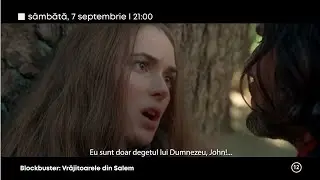 Vrăjitoarele din Salem, cu Winona Ryder şi Daniel Day-Lewis, la TVR1