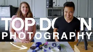 TOP DOWN Camera Setup for PRODUCT PHOTOGRAPHY