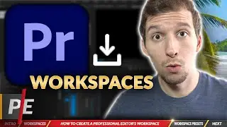 How to Use Workspaces in Premiere Pro (Adobe Premiere Pro 2020)