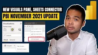 New Format Pane, Navigator, Goals on Power Automate AND MORE - Power BI November 2021 Feature Update