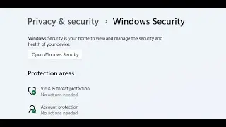 Fix Windows Security Not Showing Virus & Threat Protection On Windows 11/10