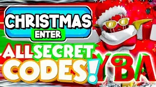 ALL NEW * SECRET CHRISTMAS CODES In YOUR BIZARRE ADVENTURE CODES | ROBLOX Your bizarre adventure YBA